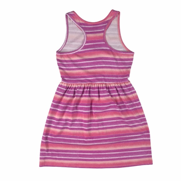2 GAP Gymboree Pink Cotton Dress Bundle Girl Size M L Cotton Casual Beach Ombré - Picture 11 of 12